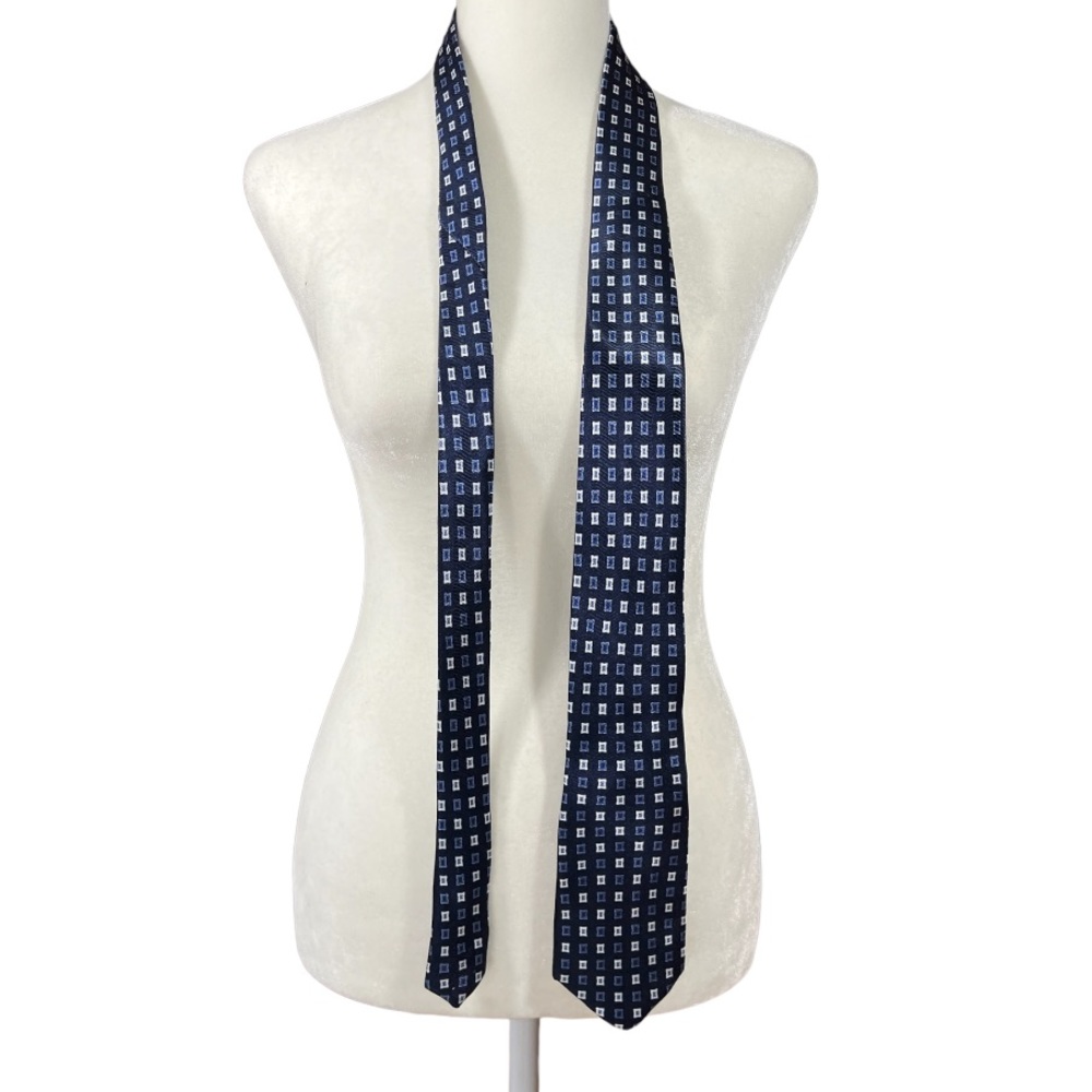 Bardelli Roma Men's Geometric Pattern Tie Made in Italy